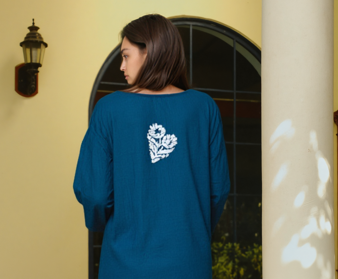 Modal Palazzo Kurta Set