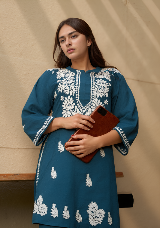 Modal Palazzo Kurta Set