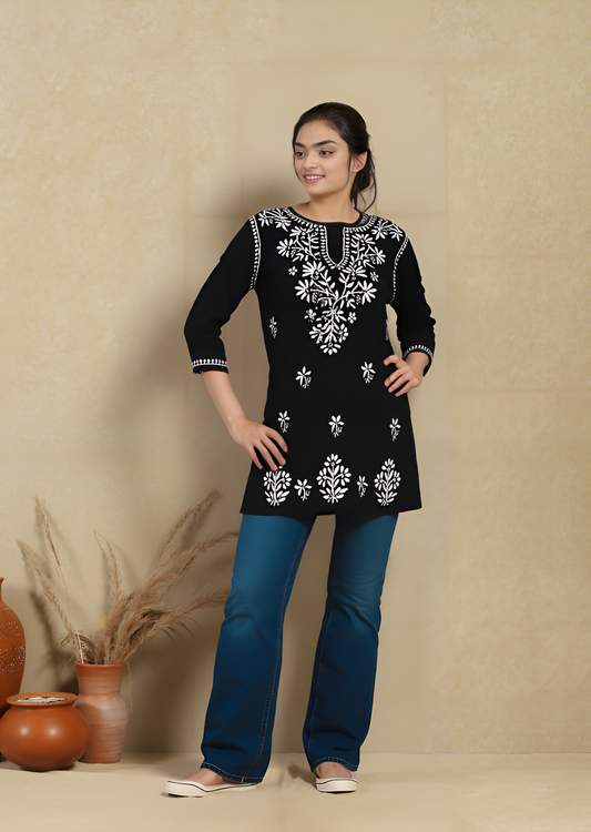 Summer Breeze Modal Short Kurti