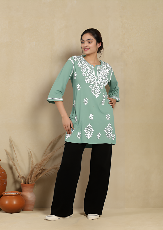 Summer Breeze Modal Short Kurti