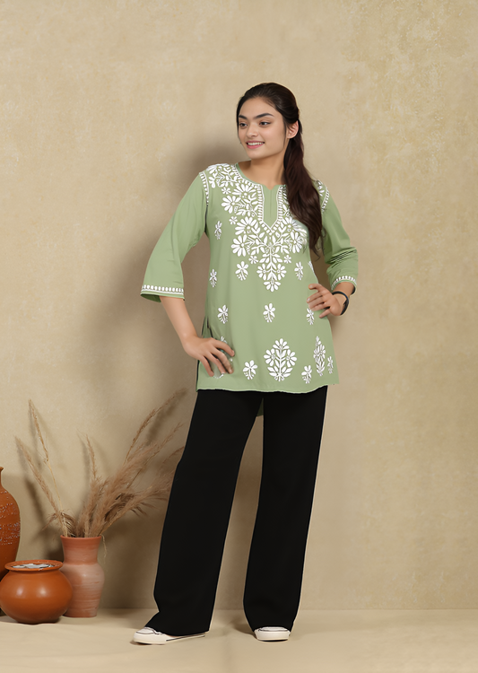 Summer Breeze Modal Short Kurti