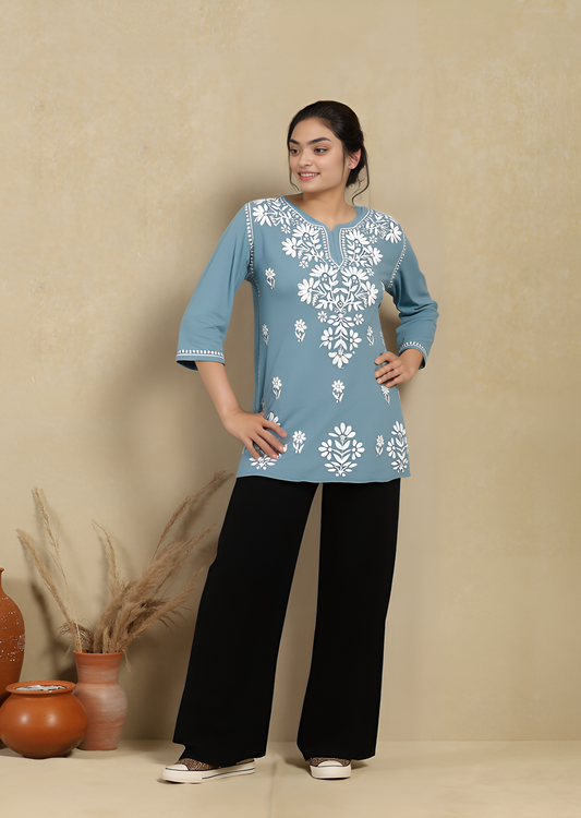 Summer Breeze Modal Short Kurti